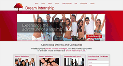 Desktop Screenshot of dreaminternship.com.au